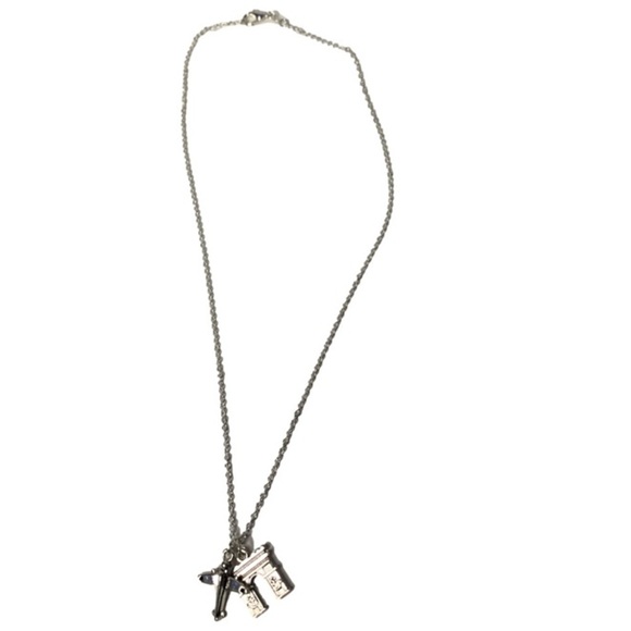 Silver travel necklace - Picture 2 of 3